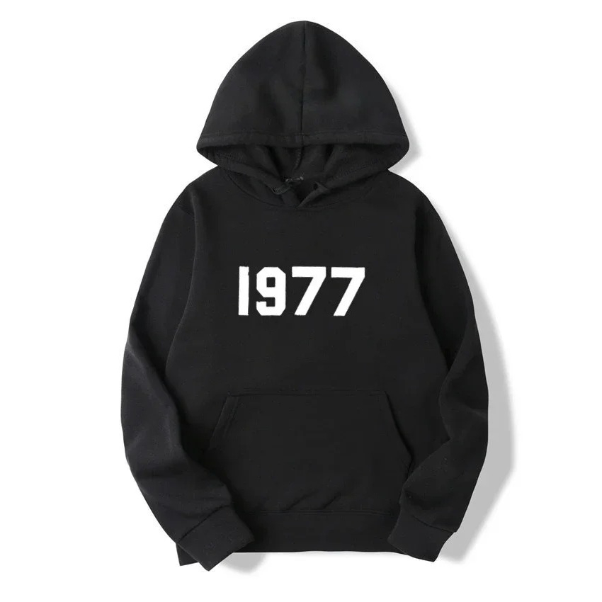 Fear Of God Essential - 1977 Edition Trendy Hooded Sweatshirt -