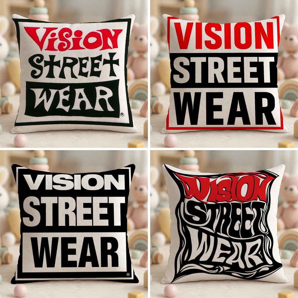 Streetwear Brand Home Decor - Famous Brand V-Vision Street WearS Cushion