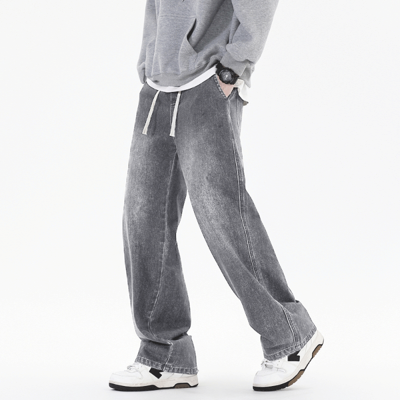 Streetwear Clothing Brand - Spring Autumn New Streetwear Loose Jeans