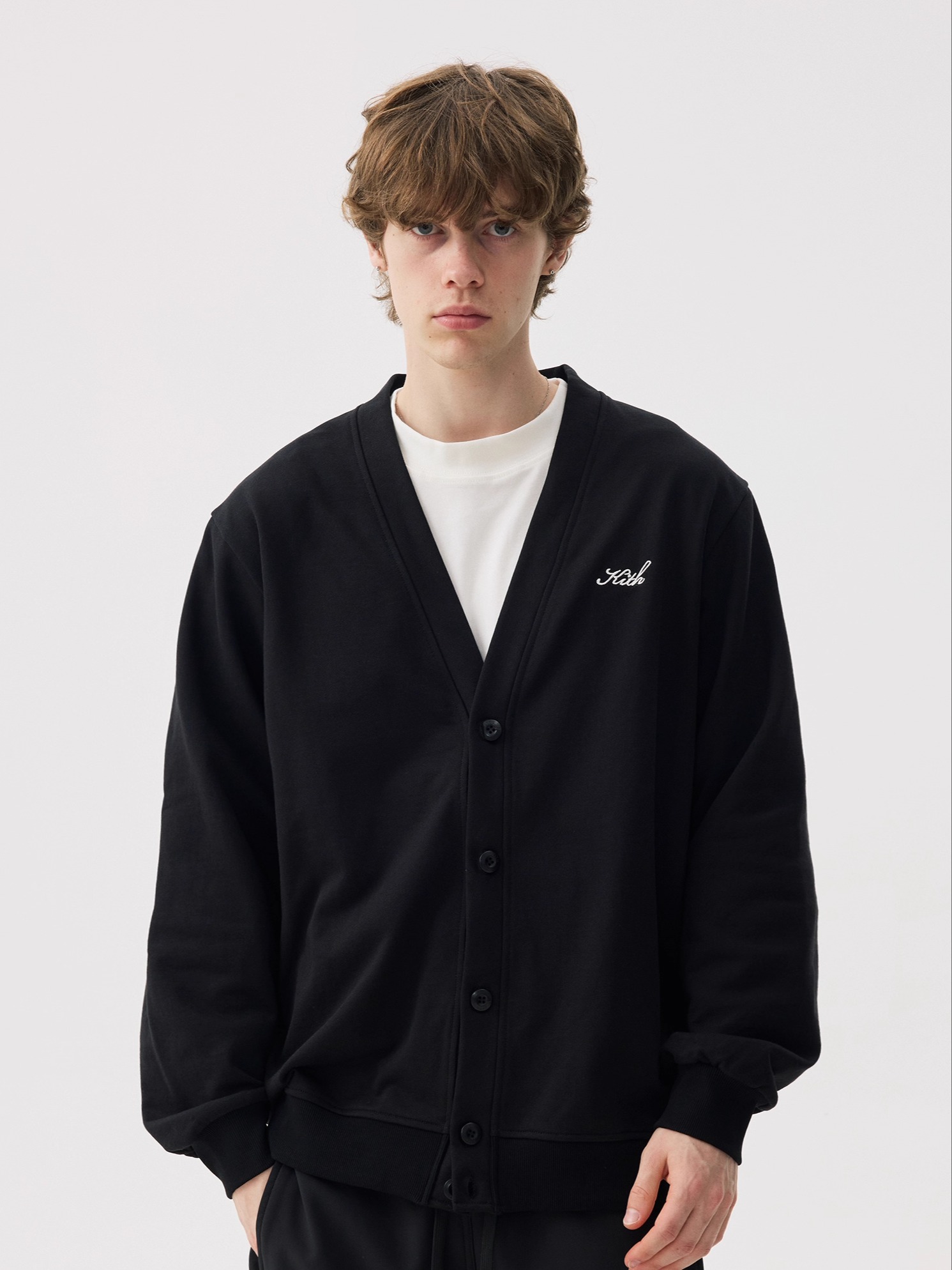 KITH Button-Up V-Neck Knitted  - đánh giá và giá Kith Sweater Knit
