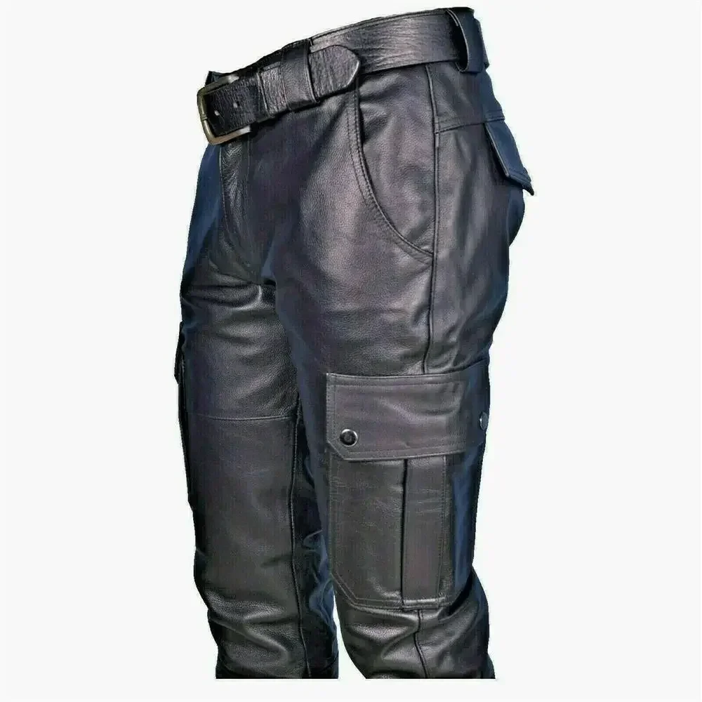 Men's Leather Motorcycle Pants - đánh giá và giá Corteiz Cargo Pant