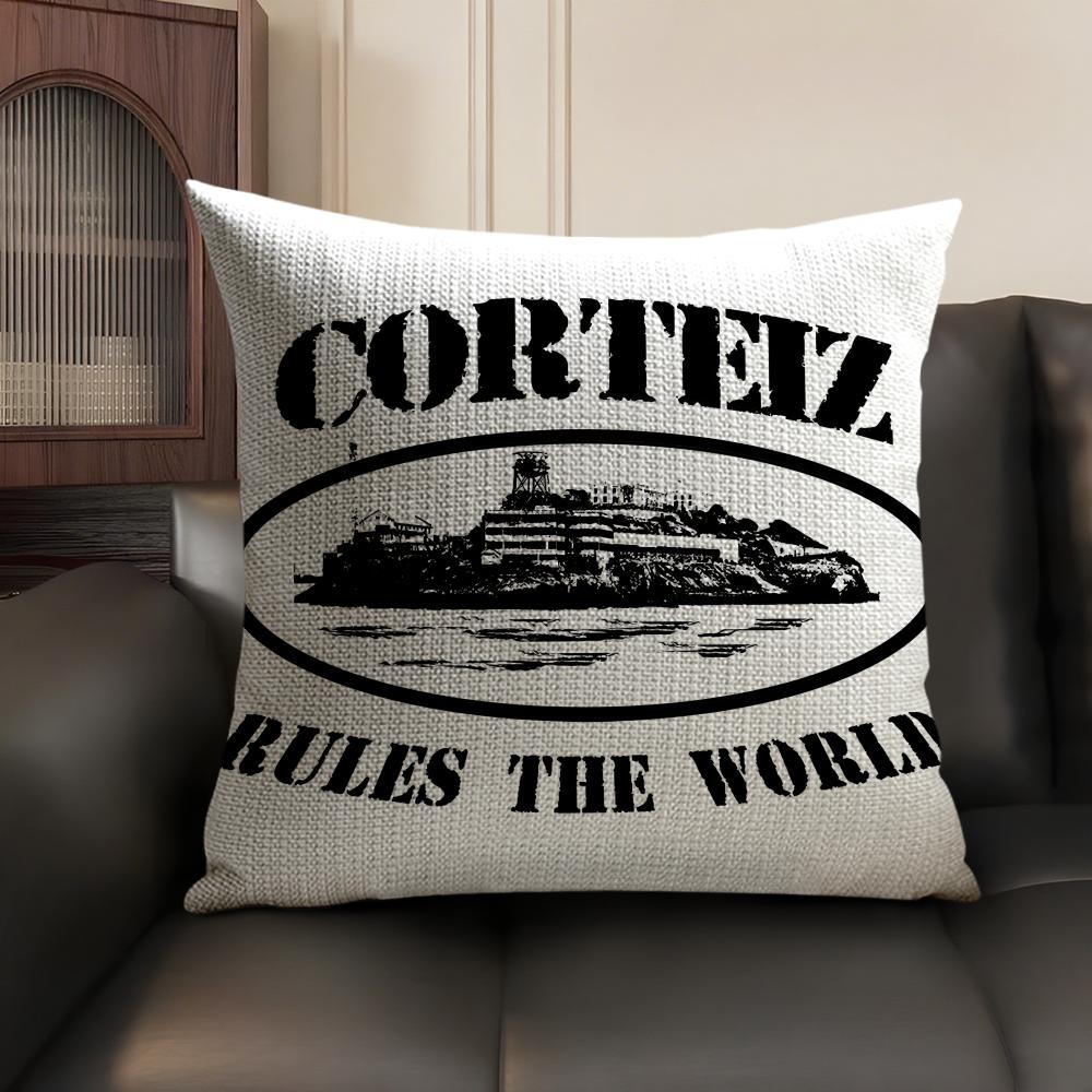 C-Corteiz Brand Cushion Cover  - đánh giá và giá Fear Of God Essential