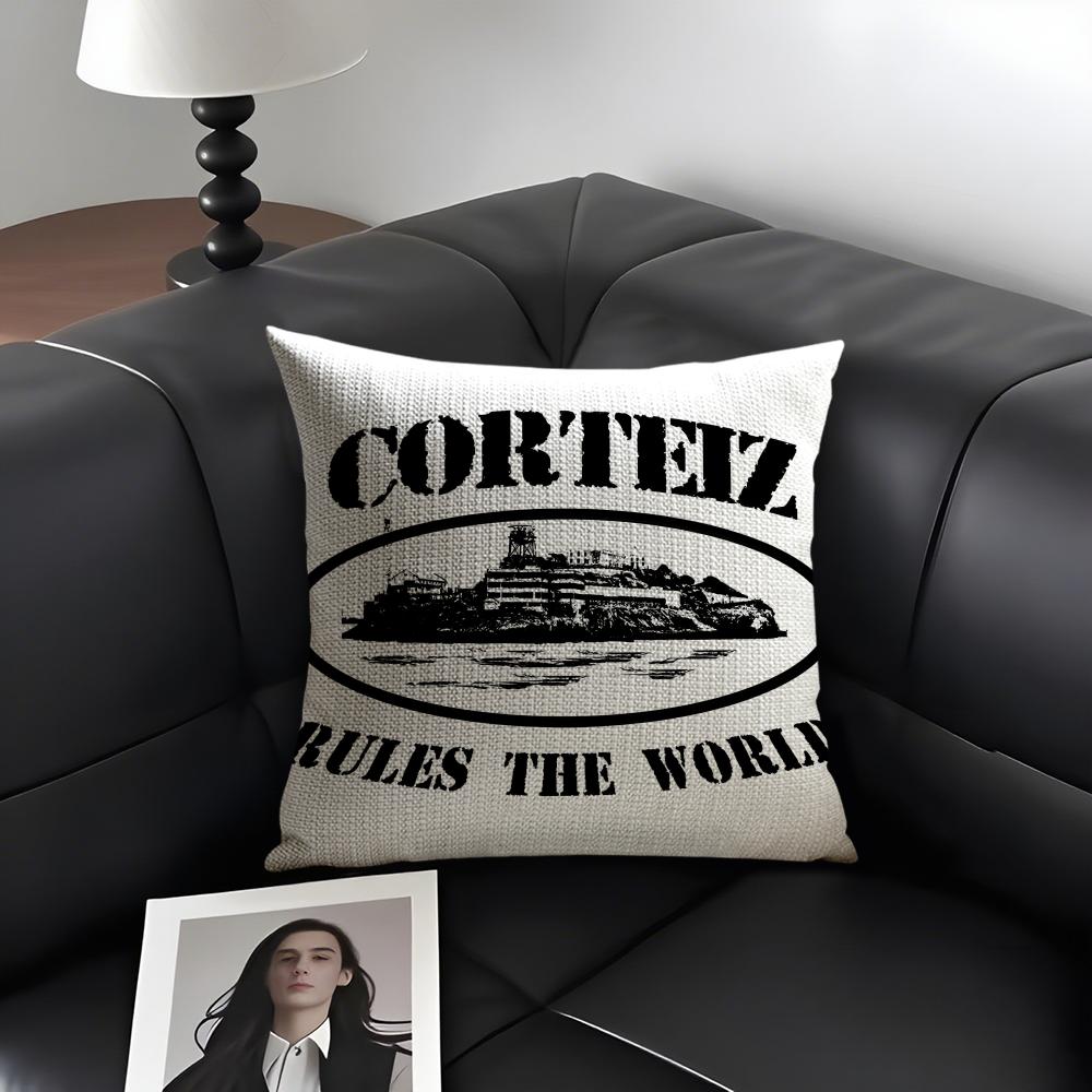 C-Corteiz Brand Cushion Cover  - đánh giá và giá Fear Of God Essential